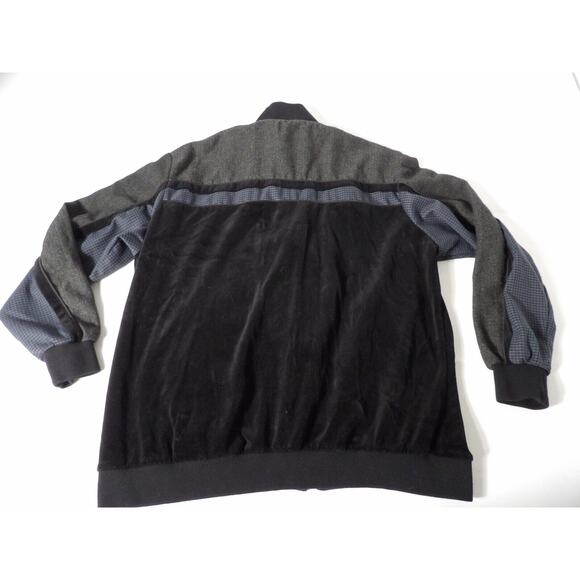 Steve Harvey Mens 2XL Full Zip Jacket Velvet Tweed Mixed Media Celeb Edition - Picture 5 of 10